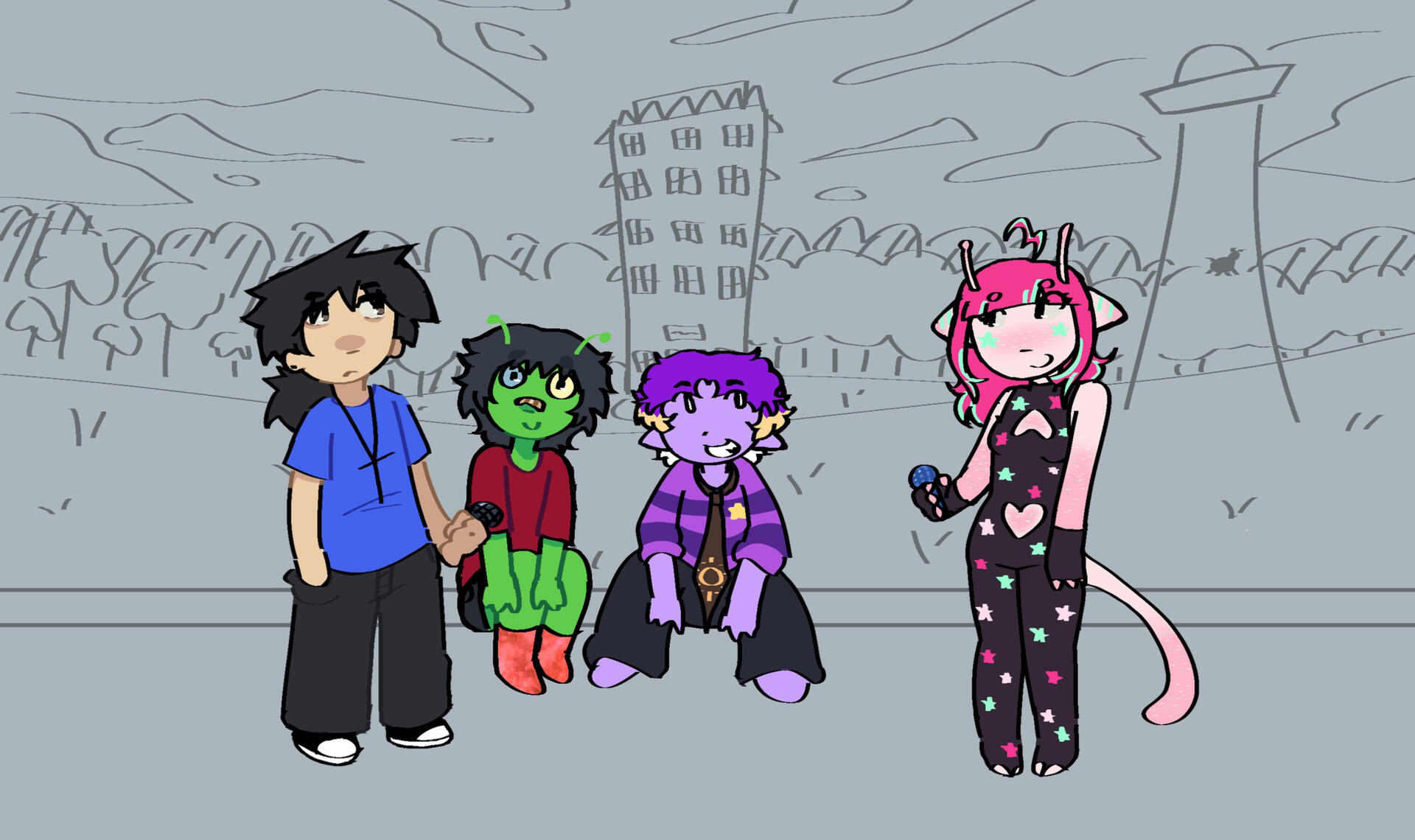 does not have social media